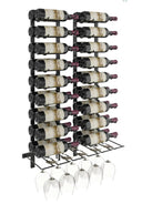 Double Display Wall Bottles + Glasses