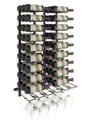 Double Display Wall Bottles + Glasses