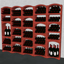 Voorstel wand wijnrek 287 plaatsen