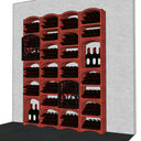 Voorstel wand wijnrek 306 plaatsen