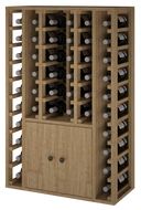 Modulo Legno Ante a battente K516 - 46 bottiglie