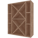 Modulo Legno K538 - 90 bottiglie