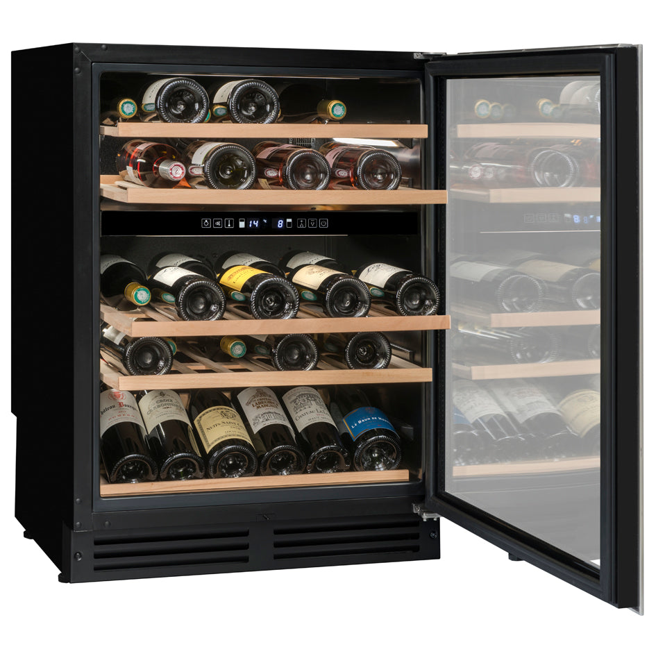 Builtin Cellar Fridge 53 Bottles. Double Temperature Showine