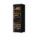 Black Cellar Fridge 124 Bottles Double Temperature