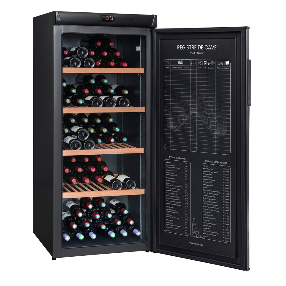 Cellar fridge 180 bottles single temperature Showine