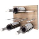 Stact C-Type Aluminum/Wood Bottle Rack