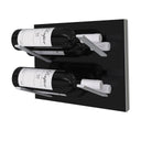 Stact Bottle rack in Aluminum/Wood L-Type