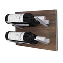 Stact Bottle rack in Aluminum/Wood L-Type