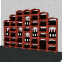 Voorstel wand wijnrek 430 plaatsen