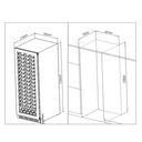 Built-in Cellar Fridge 159 Bottles - Single Temperature