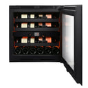 Built-in Cellar Fridge 23 Push Pull Bottles - Dual Temperature