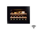 Vinoteca de obra Wifi con columna autoventilada 21 botellas Temperatura dual - apertura push-pull
