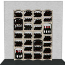 Proposta parete portabottiglie 306 posti