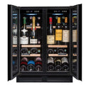 Cantina Frigo Incasso Black 47 bottiglie Doppia Temperatura