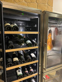 Cantina Frigo Inox Vino + Salumi e Formaggi - 3 Temperature