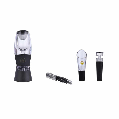 Aeratore Vino Laguiole con 4 Accessori