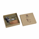 Cavatappi a Leva con Base di Appoggio in Legno di Zelkova Laguiole