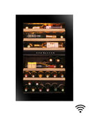 Self-ventilated refrigerated cellar WiFi Column N 44 Bott. - Push pull opening