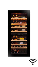 Self-ventilated Wifi Refrigerated Cellar Built-in Column N 68 bottles. - Push Pull opening
