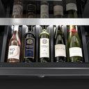 Cajón de cristal negro para frigorífico