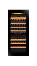 Self-ventilated Wifi Refrigerated Cellar Built-in Column N 68 bottles. - Push Pull opening