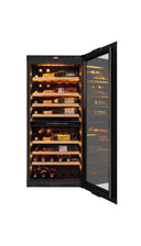 Self-ventilated Wifi Refrigerated Cellar Built-in Column N 68 bottles. - Push Pull opening
