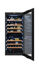 Self-ventilated Wifi Refrigerated Cellar Built-in Column N 68 bottles. - Push Pull opening
