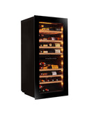 Self-ventilated Wifi Refrigerated Cellar Built-in Column N 68 bottles. - Push Pull opening