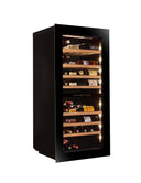 Self-ventilated Wifi Refrigerated Cellar Built-in Column N 68 bottles. - Push Pull opening