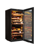 Self-ventilated Wifi Refrigerated Cellar Built-in Column N 68 bottles. - Push Pull opening