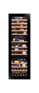 Self-ventilated Wifi Refrigerated Cellar Built-in Column N 94 bottles. - Push Pull opening