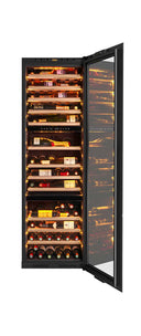 Self-ventilated Wifi Refrigerated Cellar Built-in Column N 94 bottles. - Push Pull opening