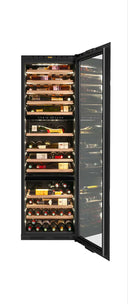 Self-ventilated Wifi Refrigerated Cellar Built-in Column N 94 bottles. - Push Pull opening