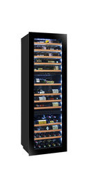 Self-ventilated Wifi Refrigerated Cellar Built-in Column N 94 bottles. - Push Pull opening