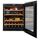 Wifi-eingebauter Weinkeller mit selbstbelüfteter Säule für 29 Flaschen Duale Temperatur – Push-Pull-Öffnung