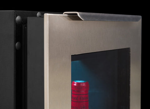 Built-in wine cellar fridge for 21 bottles, single temperature