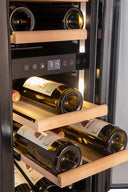 Cave à Vin Wifi Encastrable en Colonne 18 Bouteilles – Poignée Cachée Sous le Plan de Travail