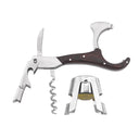 BOLLICINE Wine Accessories Set with 4 in 1 Corkscrew and Champagne Stopper