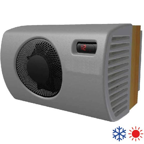 C25/S - Clima Monoblocco empotrable de pared - Refrigeración + Calefacción hasta 25 m3