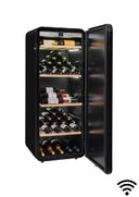 Wijnkelder Koelkast Wifi 147 flessen Enkele temperatuurzone