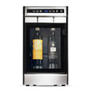 2 bottles refrigerated dispenser