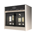 2+2 bottle dispenser behind the counter