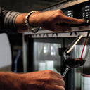 2+2 bottle dispenser behind the counter