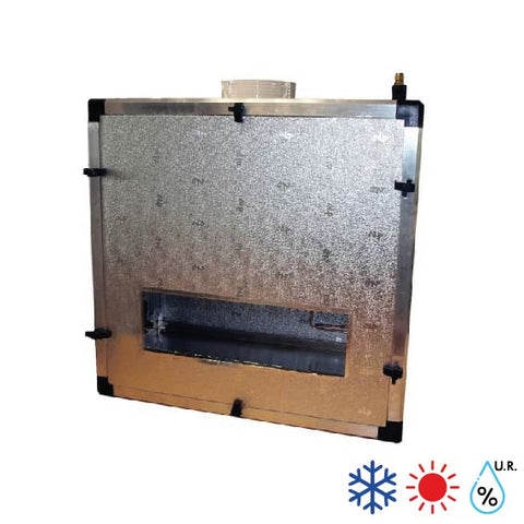EVI/V - Clima Split con Evaporador de Conductos Murales - Refrigeración + Calefacción + Humidificación - de 30 a 230 m3