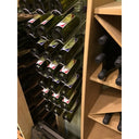 Front Wall 8x3 Portabottiglie in Acciaio