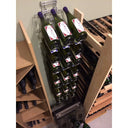 Front Wall 8x3 Portabottiglie in Acciaio