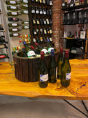 Vintage Oval Gold champagne glass