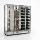 Modern Isola M Fridge Cold cuts and wine