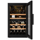 Cantinetta Frigo Incasso Colonna Black 52 Bottiglie - Maniglia a Scomparsa