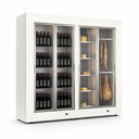 Modern P - Wein- und Aufschnittkühlschrank